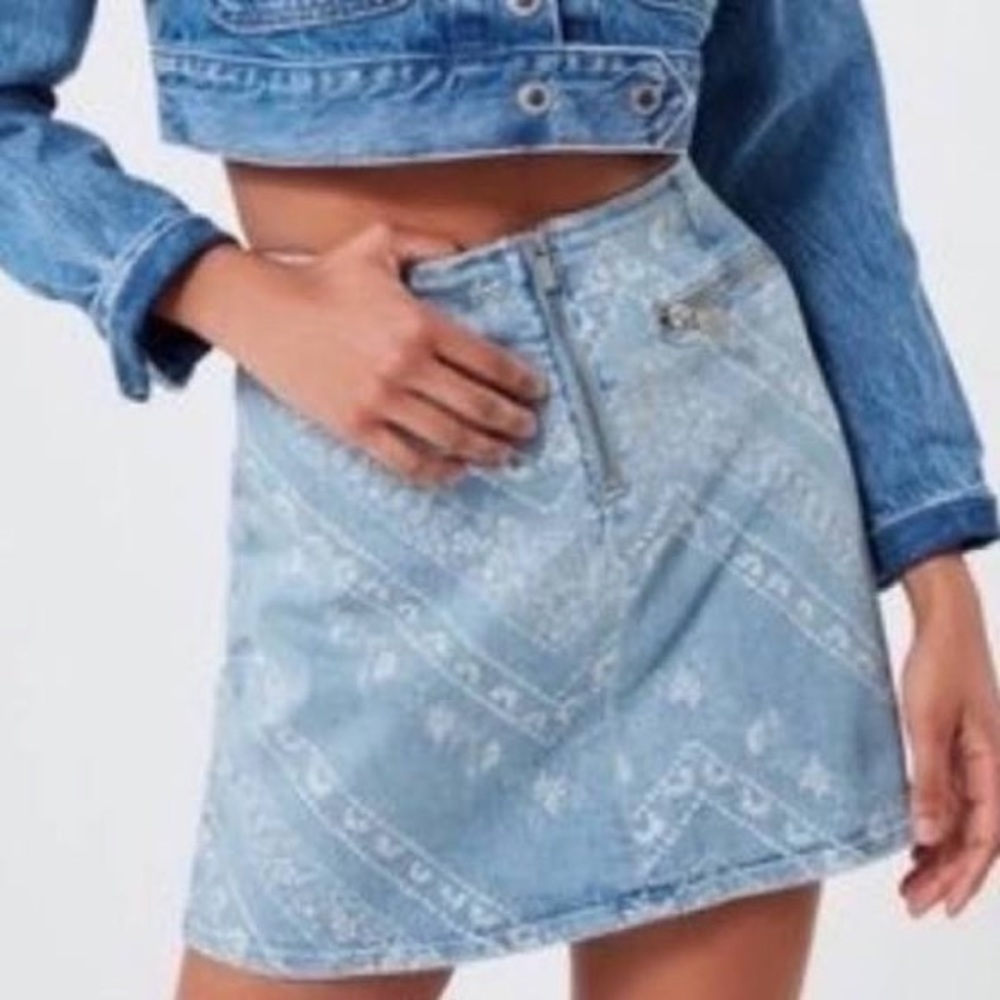 Urban Outfitters printed skirt